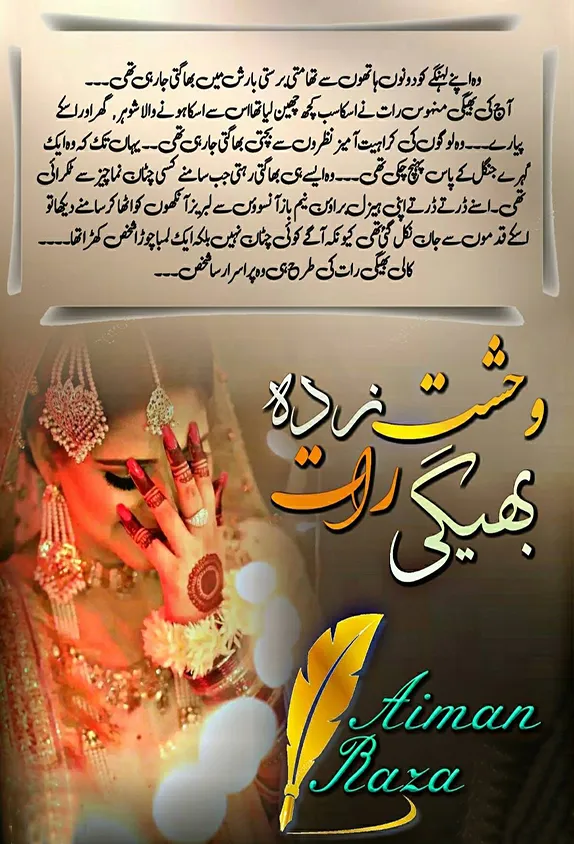 Wahshat Zada Bheegi Raat by Aiman Raza — اردو ناول PDF